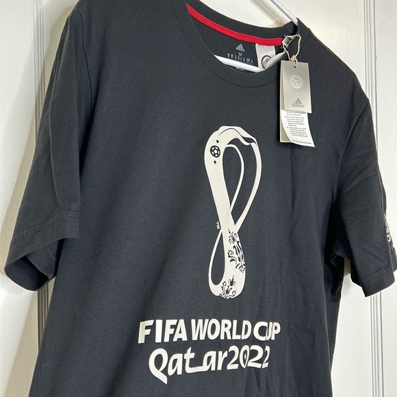 NWT Adidas FIFA World Cup T-Shirt - Picture 2 of 9